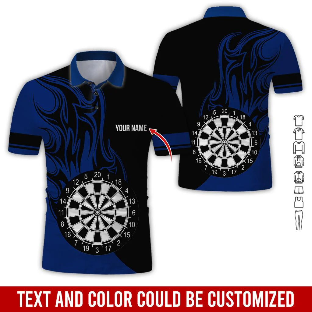 Customized Name Darts Polo Shirt, Personalized Name Darts Team Uniforms Polo Shirt For Men - Perfect Gift For Darts Lovers, Darts Players - Image 10