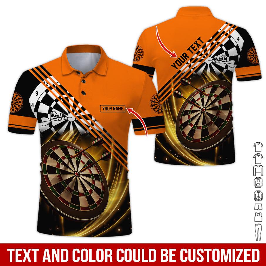 Customized Name & Text Darts Polo Shirt, Personalized Darts Is My Life Polo Shirt For Men - Perfect Gift For Darts Lovers, Darts Players, Darts Team - Image 3