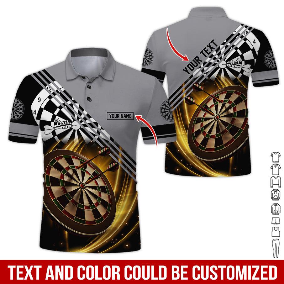 Customized Name & Text Darts Polo Shirt, Personalized Darts Is My Life Polo Shirt For Men - Perfect Gift For Darts Lovers, Darts Players, Darts Team - Image 5
