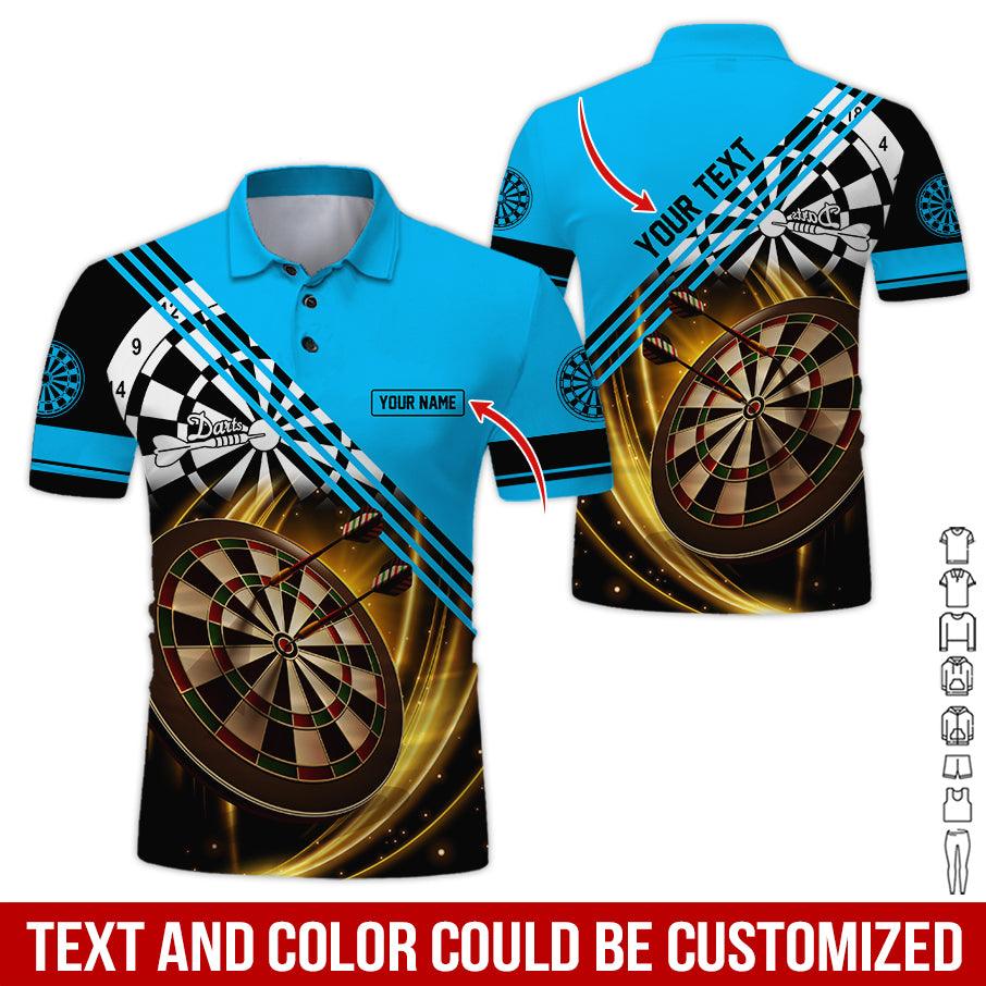 Customized Name & Text Darts Polo Shirt, Personalized Darts Is My Life Polo Shirt For Men - Perfect Gift For Darts Lovers, Darts Players, Darts Team - Image 6