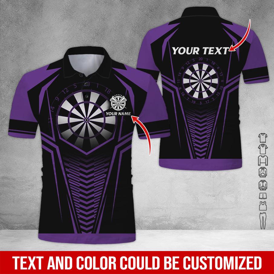 Customized Name & Text Darts Polo Shirt, Personalized Name Darts Polo Shirt For Team - Perfect Gift For Men, Darts Lovers, Darts Players - Image 12
