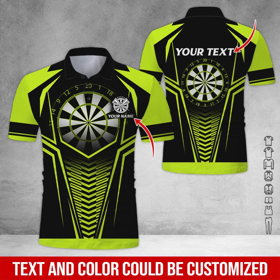 Customized Name & Text Darts Polo Shirt, Personalized Name Darts Polo Shirt For Team - Perfect Gift For Men, Darts Lovers, Darts Players - Image 8