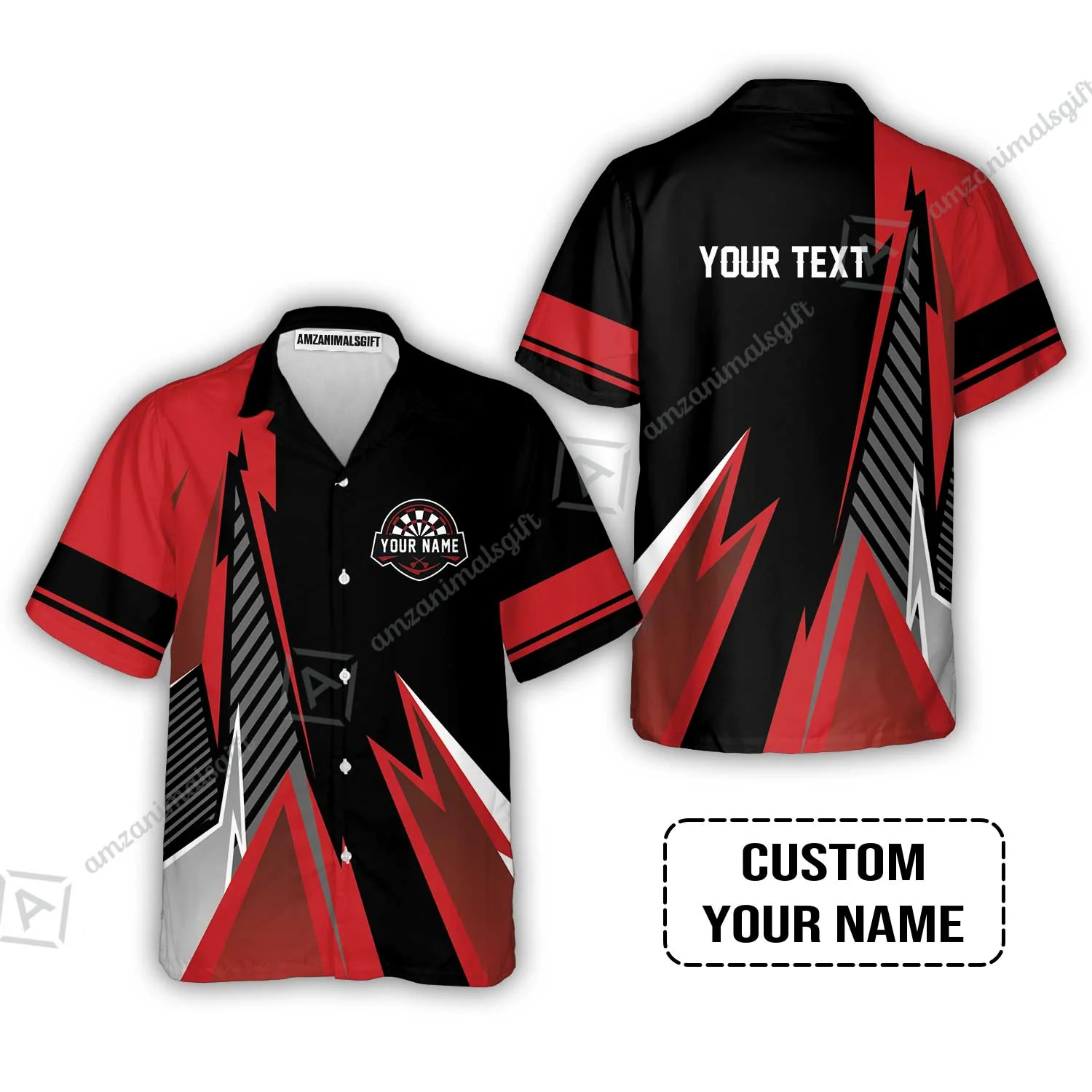 Customized Name & Text Darts Women Polo Shirt, Personalized Name Darts Women Polo Shirt - Image 8