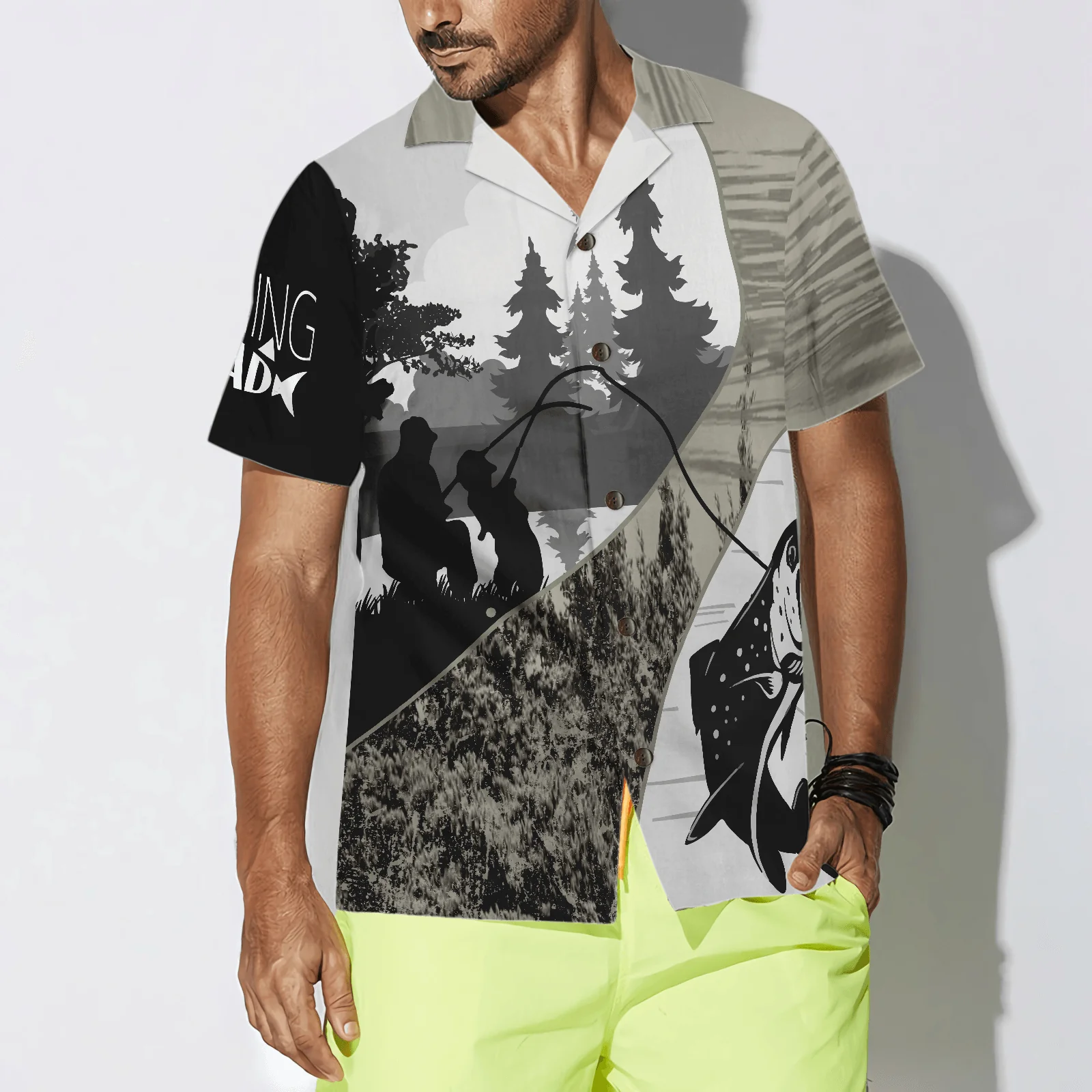 Dad My Fishing Buddy Aloha Hawaiian Shirt For Summer, Colorful Shirt For Men Women, Perfect Gift For Friend, Team, Family, Fishing Lovers - Image 4