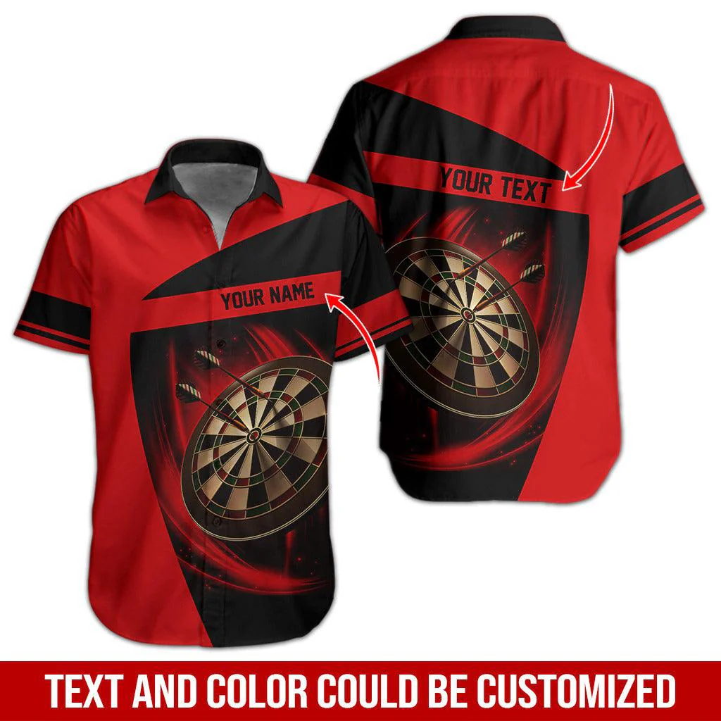 Darts Hawaiian Shirt Custom Name, Dartboard Uniforms Personalized Aloha Hawaiian Shirts - Gift For Darts Lovers, Friend, Family - Image 10