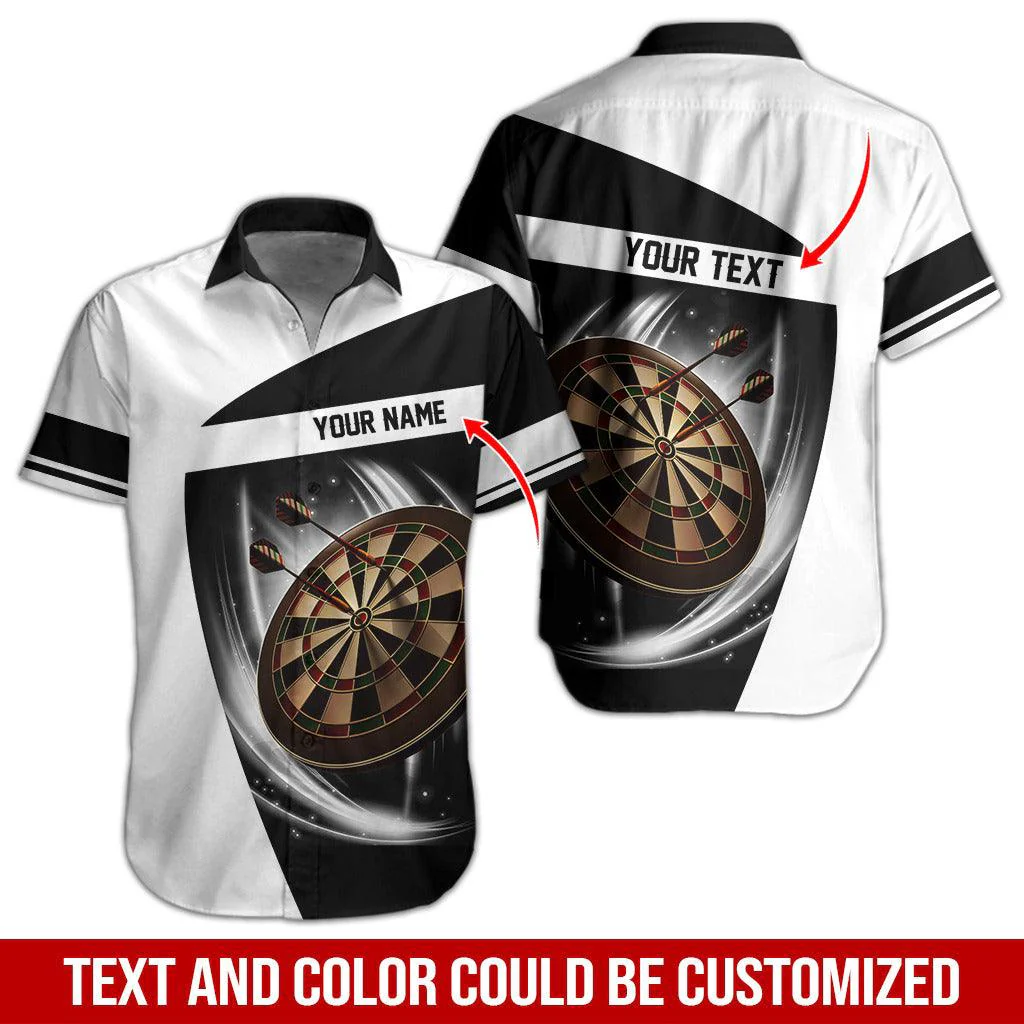 Darts Hawaiian Shirt Custom Name, Dartboard Uniforms Personalized Aloha Hawaiian Shirts - Gift For Darts Lovers, Friend, Family - Image 12