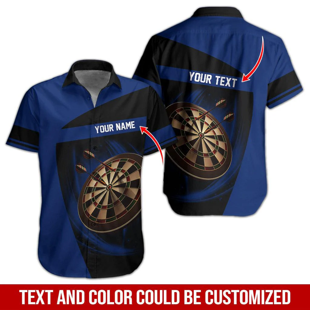 Darts Hawaiian Shirt Custom Name, Dartboard Uniforms Personalized Aloha Hawaiian Shirts - Gift For Darts Lovers, Friend, Family - Image 6