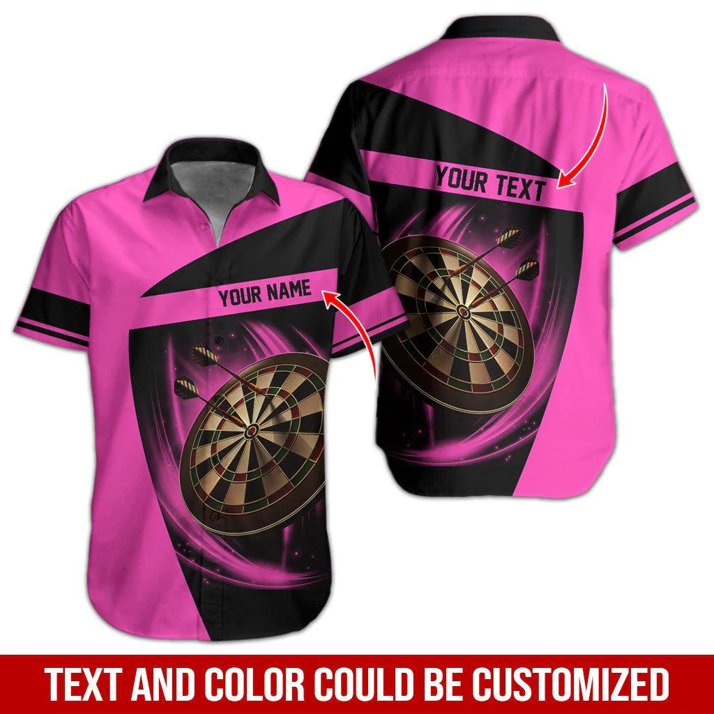 Darts Hawaiian Shirt Custom Name, Dartboard Uniforms Personalized Aloha Hawaiian Shirts - Gift For Darts Lovers, Friend, Family - Image 7