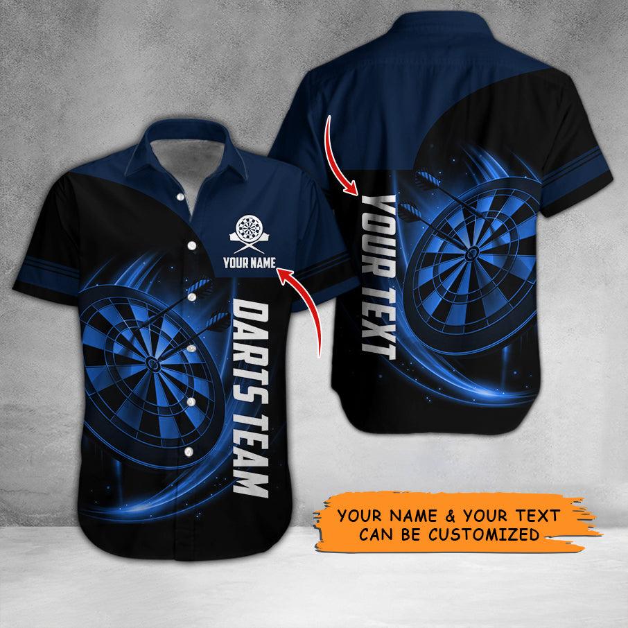 Darts Hawaiian Shirt Custom Name, Darts Team Is My Life Personalized Aloha Hawaiian Shirts For Summer - Gift For Darts Lovers, Friend, Family - Image 5