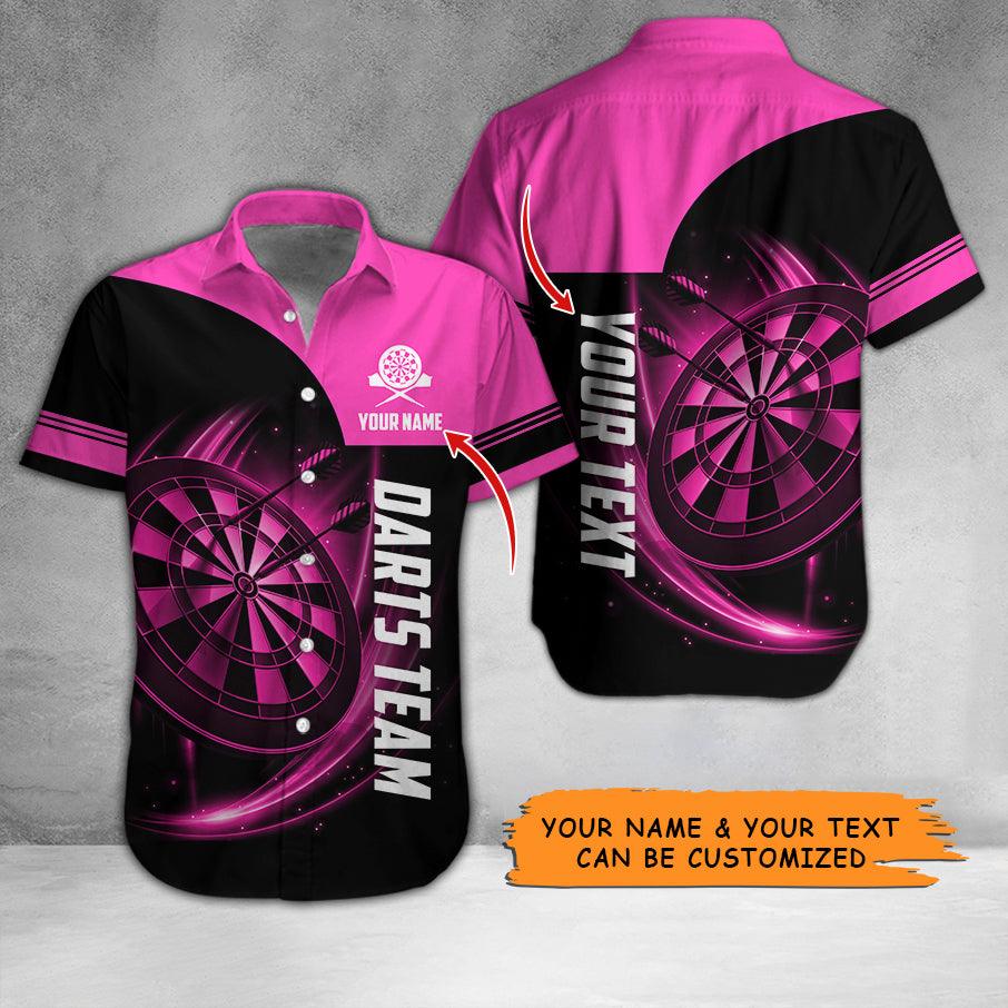 Darts Hawaiian Shirt Custom Name, Darts Team Is My Life Personalized Aloha Hawaiian Shirts For Summer - Gift For Darts Lovers, Friend, Family - Image 6