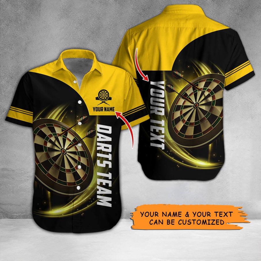 Darts Hawaiian Shirt Custom Name, Darts Team Is My Life Personalized Aloha Hawaiian Shirts For Summer - Gift For Darts Lovers, Friend, Family - Image 8