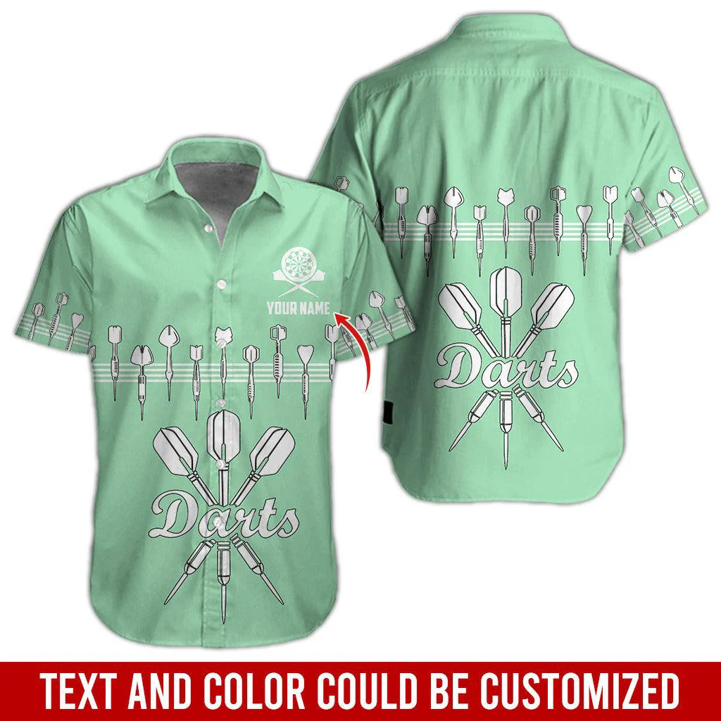 Darts Hawaiian Shirt Custom Name, Darts Uniforms Personalized Aloha Hawaiian Shirts - Gift For Darts Lovers, Friend, Family - Image 12