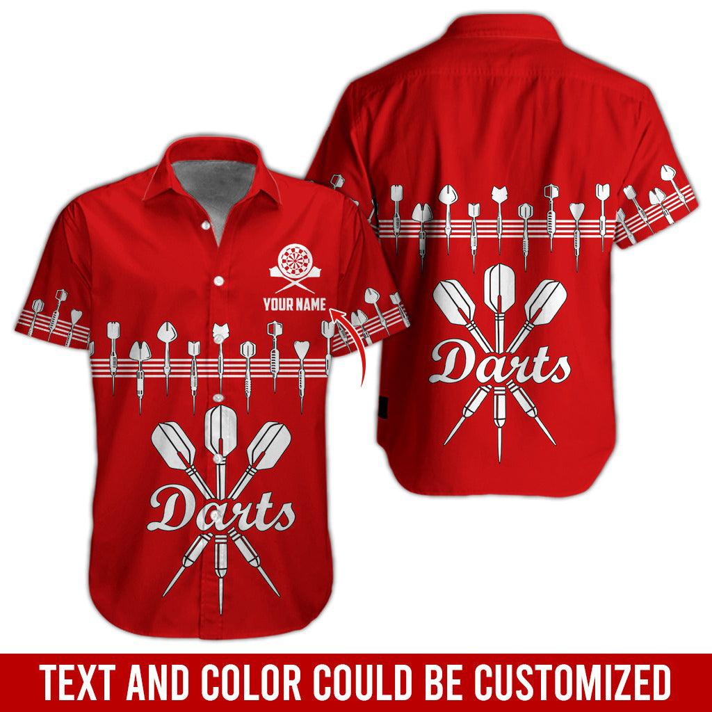 Darts Hawaiian Shirt Custom Name, Darts Uniforms Personalized Aloha Hawaiian Shirts - Gift For Darts Lovers, Friend, Family - Image 7