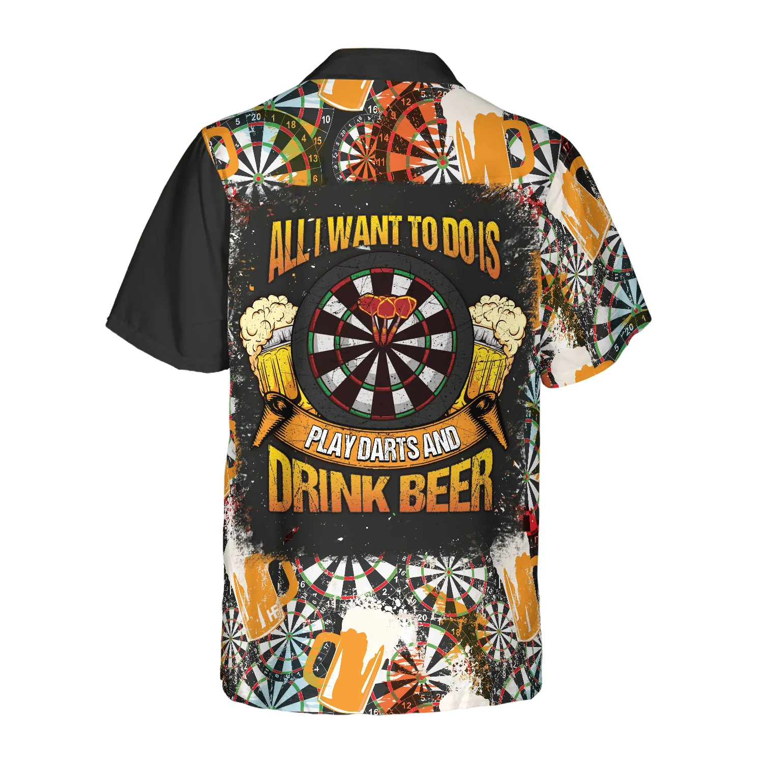 Darts Hawaiian Shirt, Play Darts And Drink Beer, Colorful Summer Aloha Shirt For Men Women, Gift For Friend, Family, Husband, Wife - Image 4