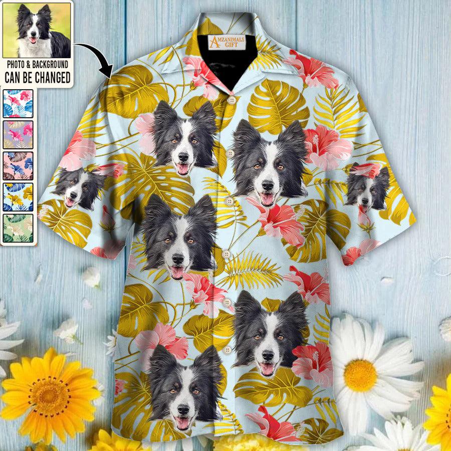 Dog Face Custom Aloha Hawaii Shirt - Pet Custom Photo With Tropical Pattern Personalized Hawaiian Shirt - Perfect Gift For Dog Lovers Friend, Family - Image 18