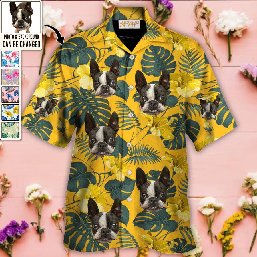Dog Face Custom Aloha Hawaii Shirt - Pet Custom Photo With Tropical Pattern Personalized Hawaiian Shirt - Perfect Gift For Dog Lovers Friend, Family - Image 19