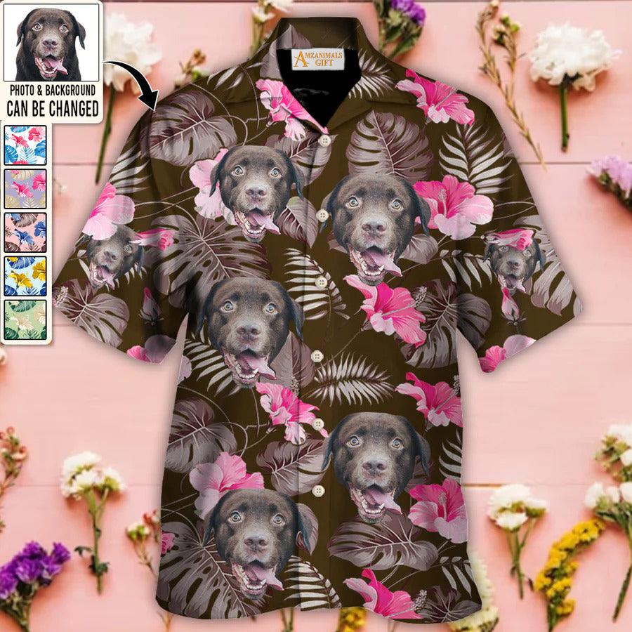 Dog Face Custom Aloha Hawaii Shirt - Pet Custom Photo With Tropical Pattern Personalized Hawaiian Shirt - Perfect Gift For Dog Lovers Friend, Family - Image 28