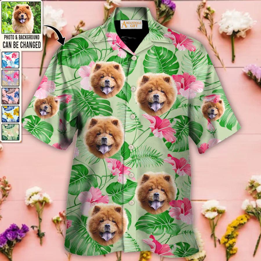 Dog Face Custom Aloha Hawaii Shirt - Pet Custom Photo With Tropical Pattern Personalized Hawaiian Shirt - Perfect Gift For Dog Lovers Friend, Family - Image 29