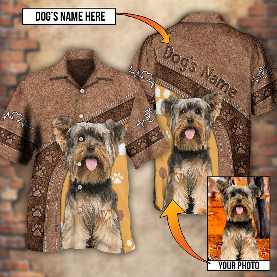 Dog Hawaiian Shirt Custom, Dog Paw Various Style Personalized Hawaiian Shirt, Gift For Men Women, Dog Lovers, Friends, Family