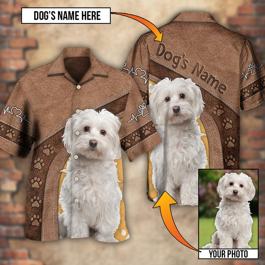 Dog Hawaiian Shirt Custom, Dog Paw Various Style Personalized Hawaiian Shirt, Gift For Men Women, Dog Lovers, Friends, Family - Image 6