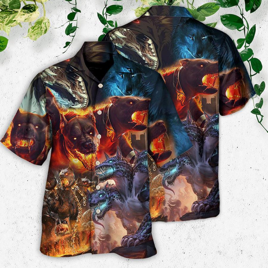 Dog Hawaiian Shirt, Dog Larva And Frozen Aloha Hawaiian Shirt For Summer, Dog Hawaiian Shirts Matching Outfit For Men Women, Dog Lover, Friend - Image 2