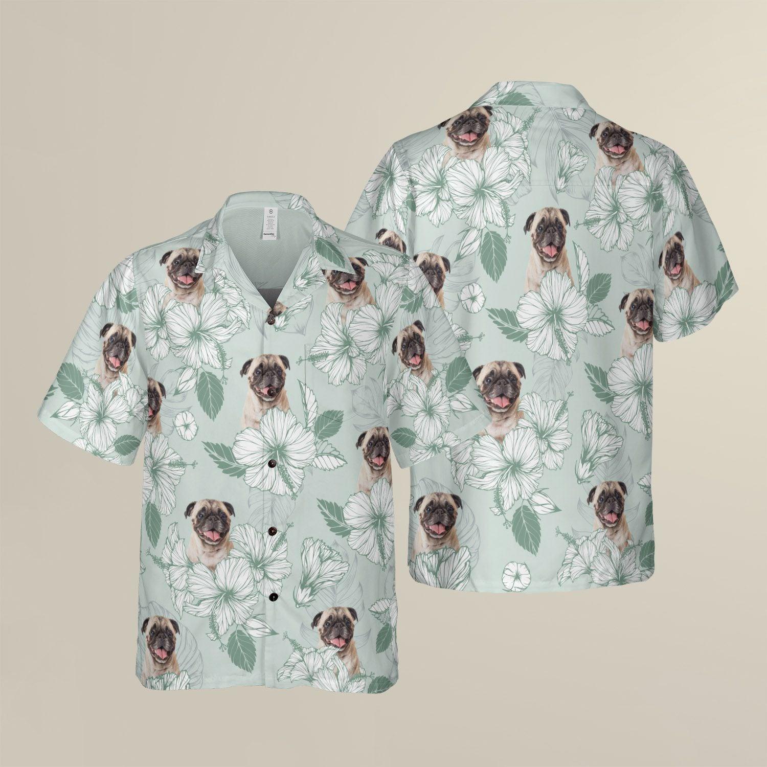Dog Pet Custom Aloha Hawaiian Shirt For Summer - Hibiscus Timeless Tradition Personalized Hawaiian Shirt For Men Women - Gift For Dog Lovers, Pet Lovers - Image 4