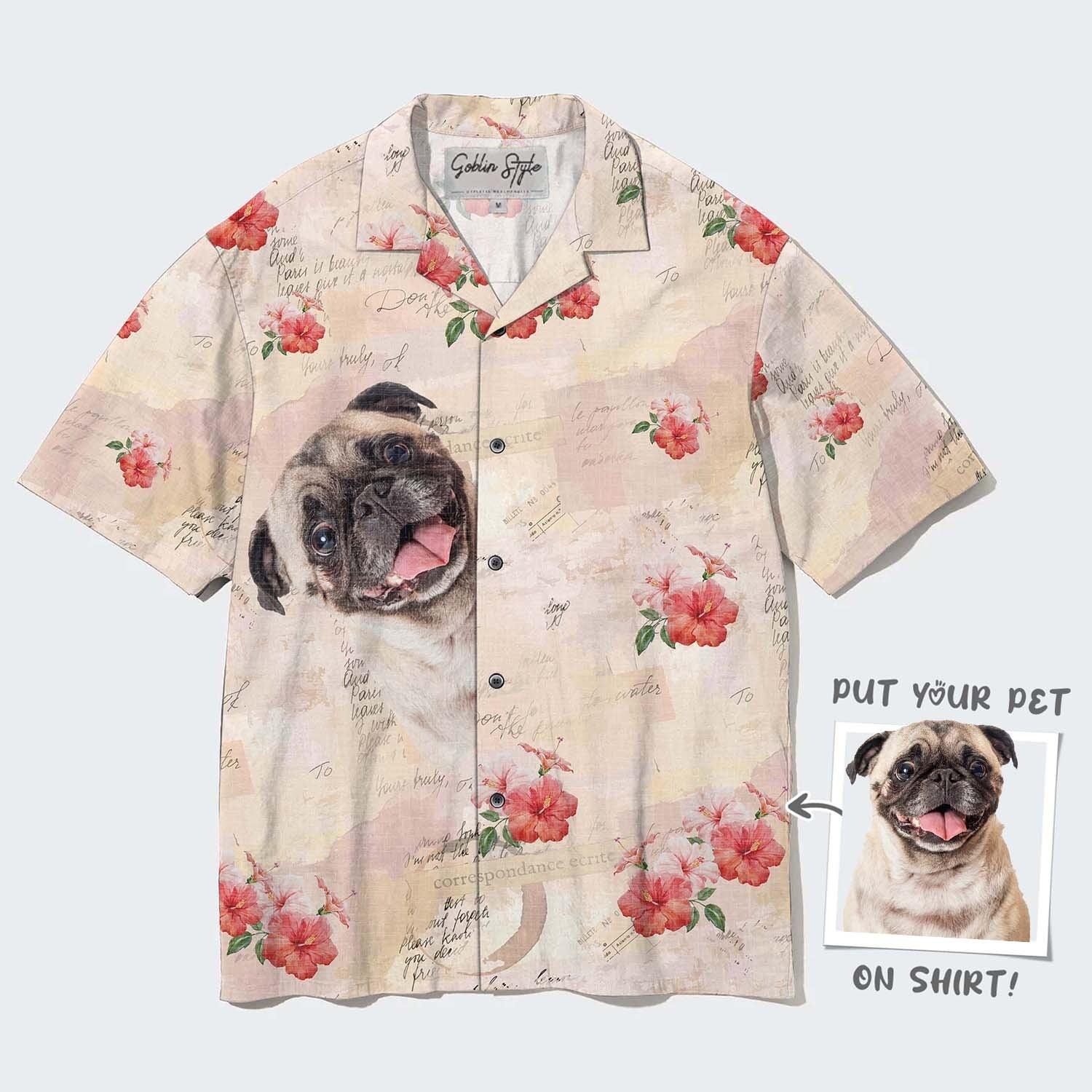Dogs Custom Aloha Hawaii Shirt - Custom Photo Pet Personalized Hawaiian Shirt For Summer - Perfect Gift For Dog Lovers, Friend, Family - Image 2