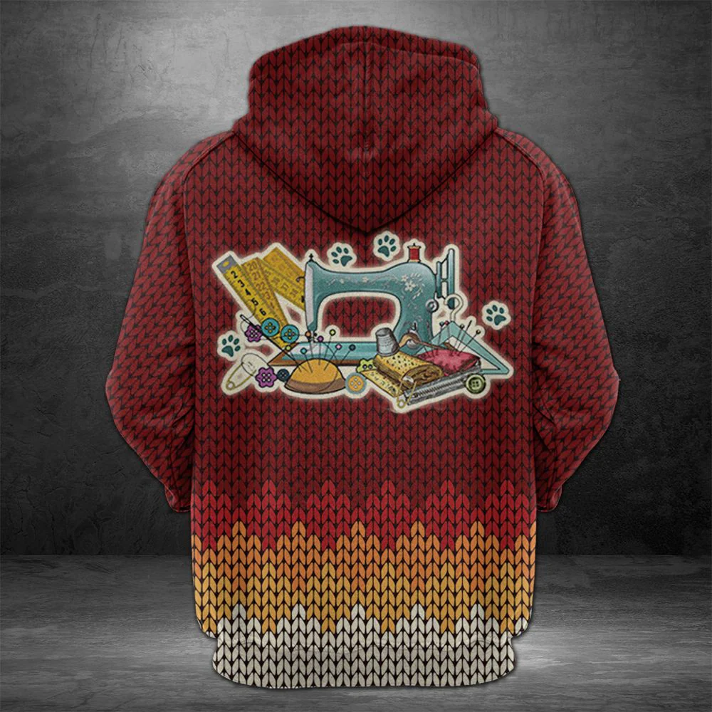 Dogs & Fabric Pullover Premium Hoodie Someday I Will Be An Old lady, Perfect Outfit For Men And Women On Christmas New Year Autumn Winter - Image 3