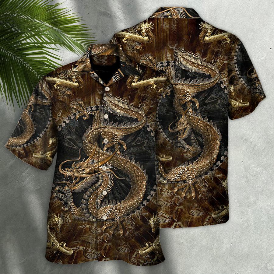 Dragon Aloha Hawaiian Shirt For Summer, Dragon Love Life Colorful Hawaiian Shirts Outfit For Men Women, Dragon Lovers - Image 3