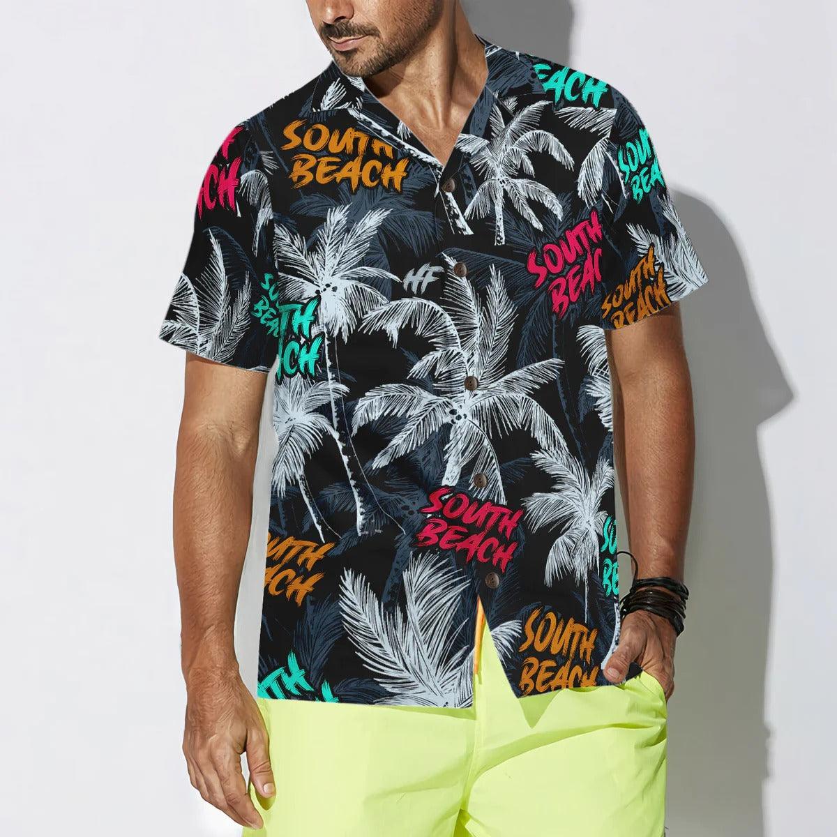 Driftwood Beach Coconut Tree Seamless Hawaiian Shirt, Coconut Tree Aloha Shirt - Perfect Gift For Beach Lovers, Friends, Family, Summer Lovers - Image 3