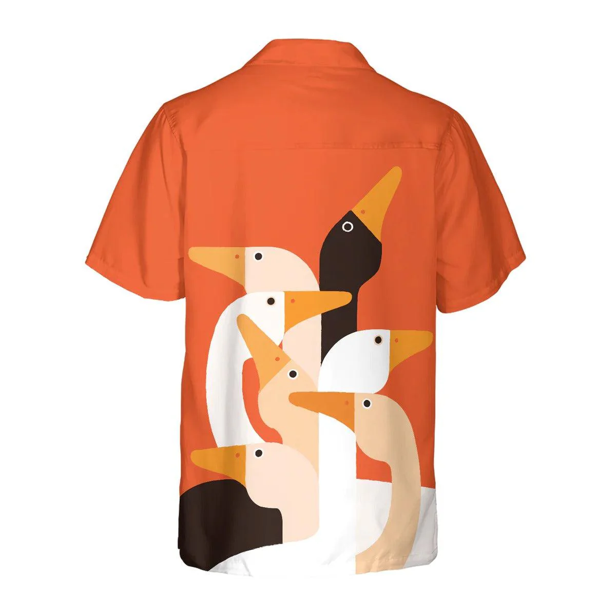 Duck Hawaiian Shirt, Ducks On Art, Funny Duck Aloha Shirt For Men Women - Perfect Gift For Duck Lovers, Husband, Boyfriend, Friend, Family - Image 3