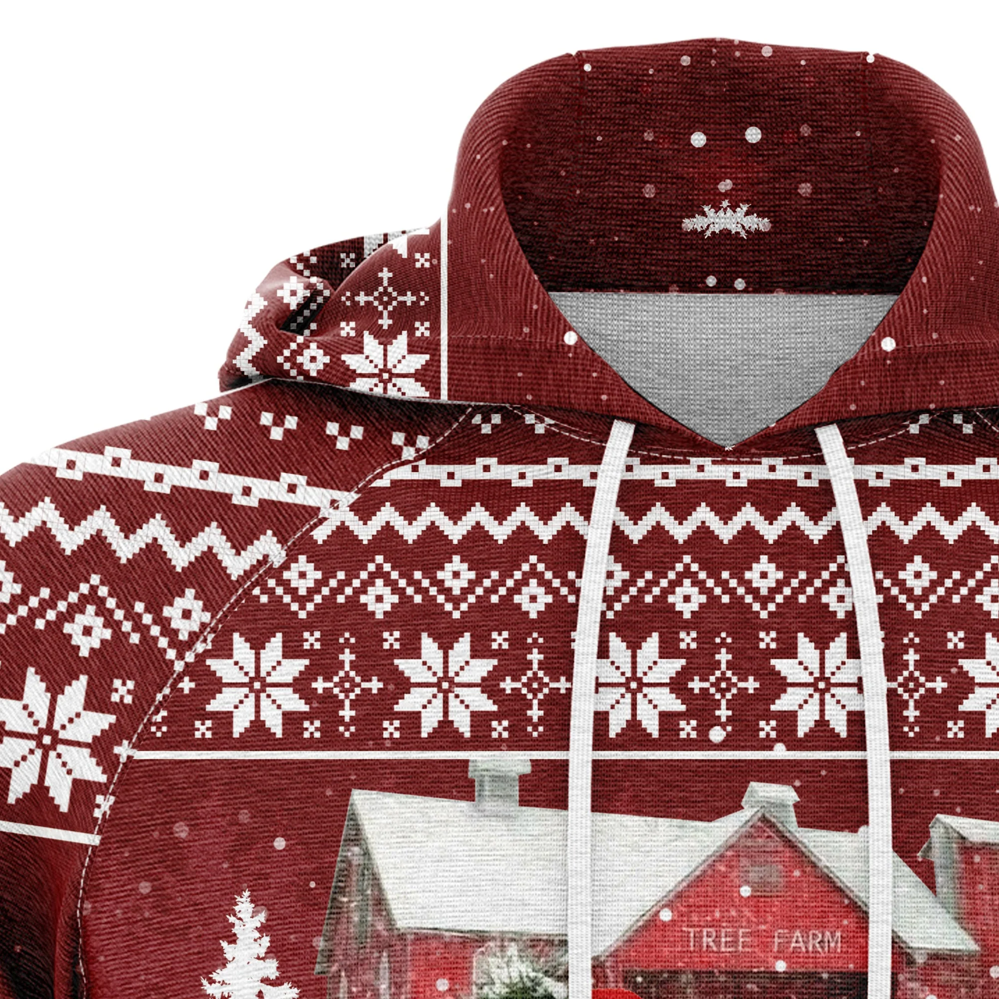 English Springer Spaniel Pullover Premium Hoodie Let It Snow, Perfect Outfit For Men And Women On Christmas New Year Autumn Winter - Image 2