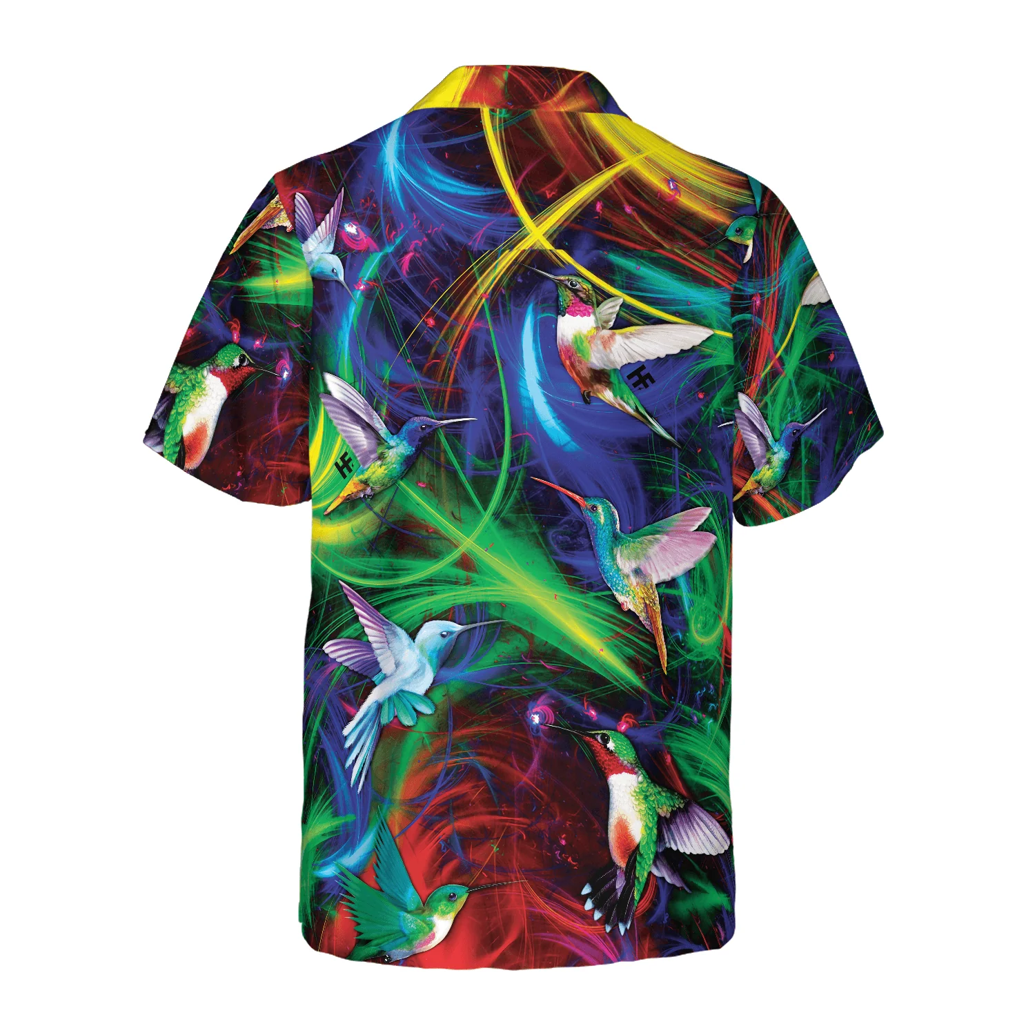 Fantasy Hummingbird Hawaiian Shirt, Colorful Summer Aloha Shirts For Men Women, Perfect Gift For Husband, Wife, Boyfriend, Friend - Image 2