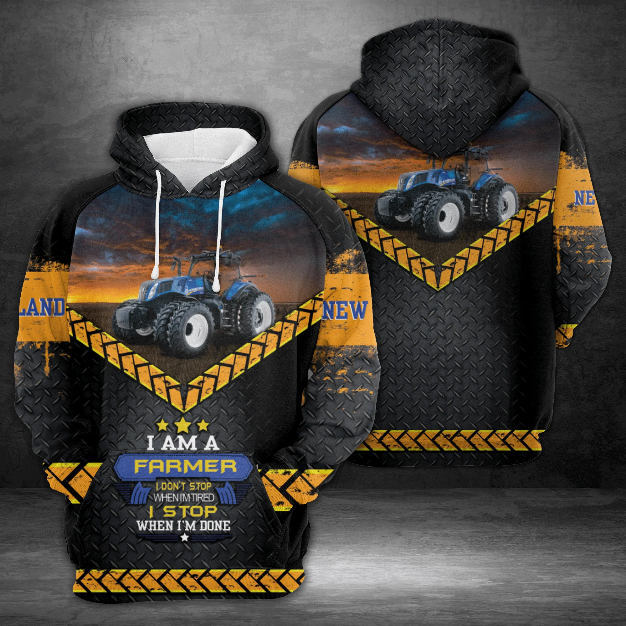 Farmer Pullover Premium Hoodie I'm a Farmer I'm Tired I Stop, Perfect Outfit For Men And Women On Christmas New Year Autumn Winter