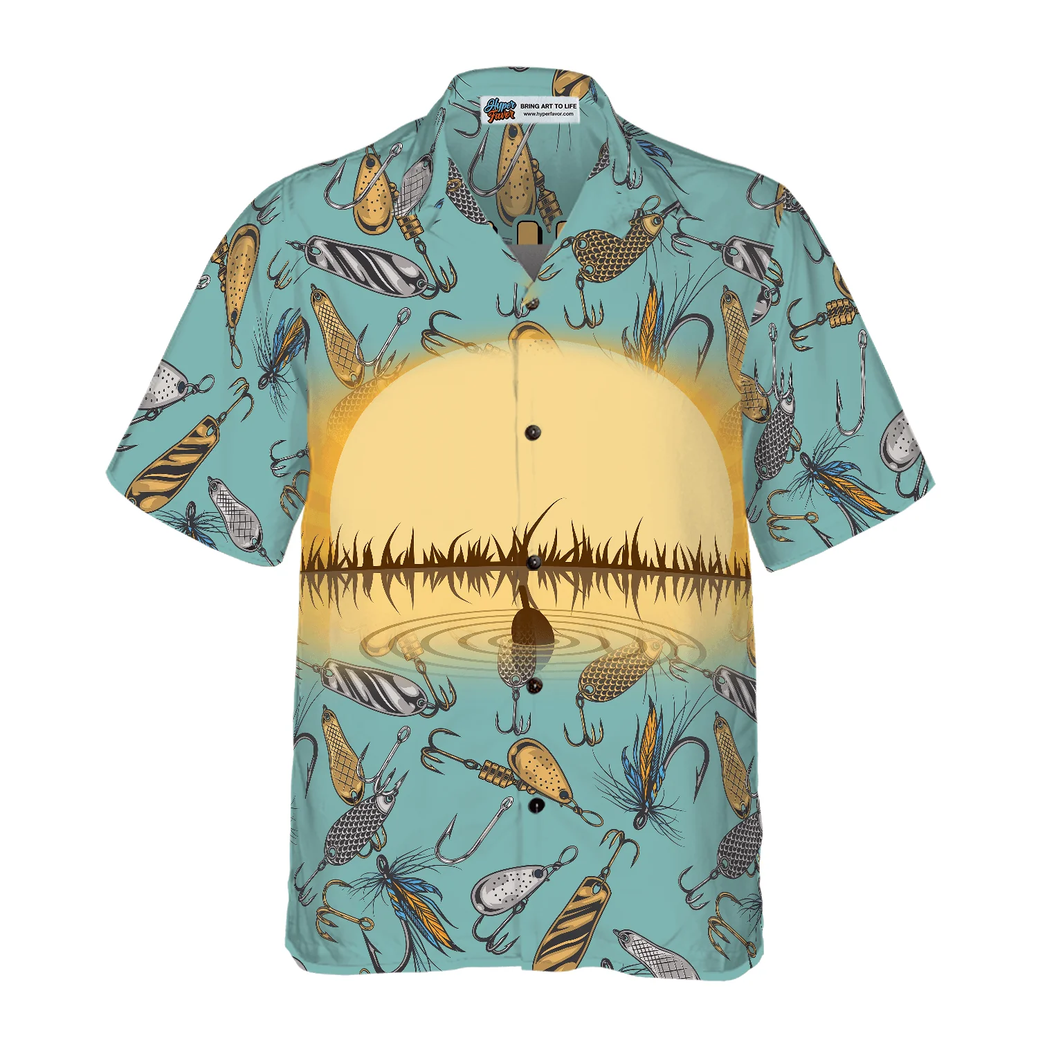 Fishing Hawaiian Shirt, When Nothing Is Going Right Go Fishing, Colorful Summer Aloha Shirt For Men Women, Gift For Friend, Team, Fishing Lovers - Image 3