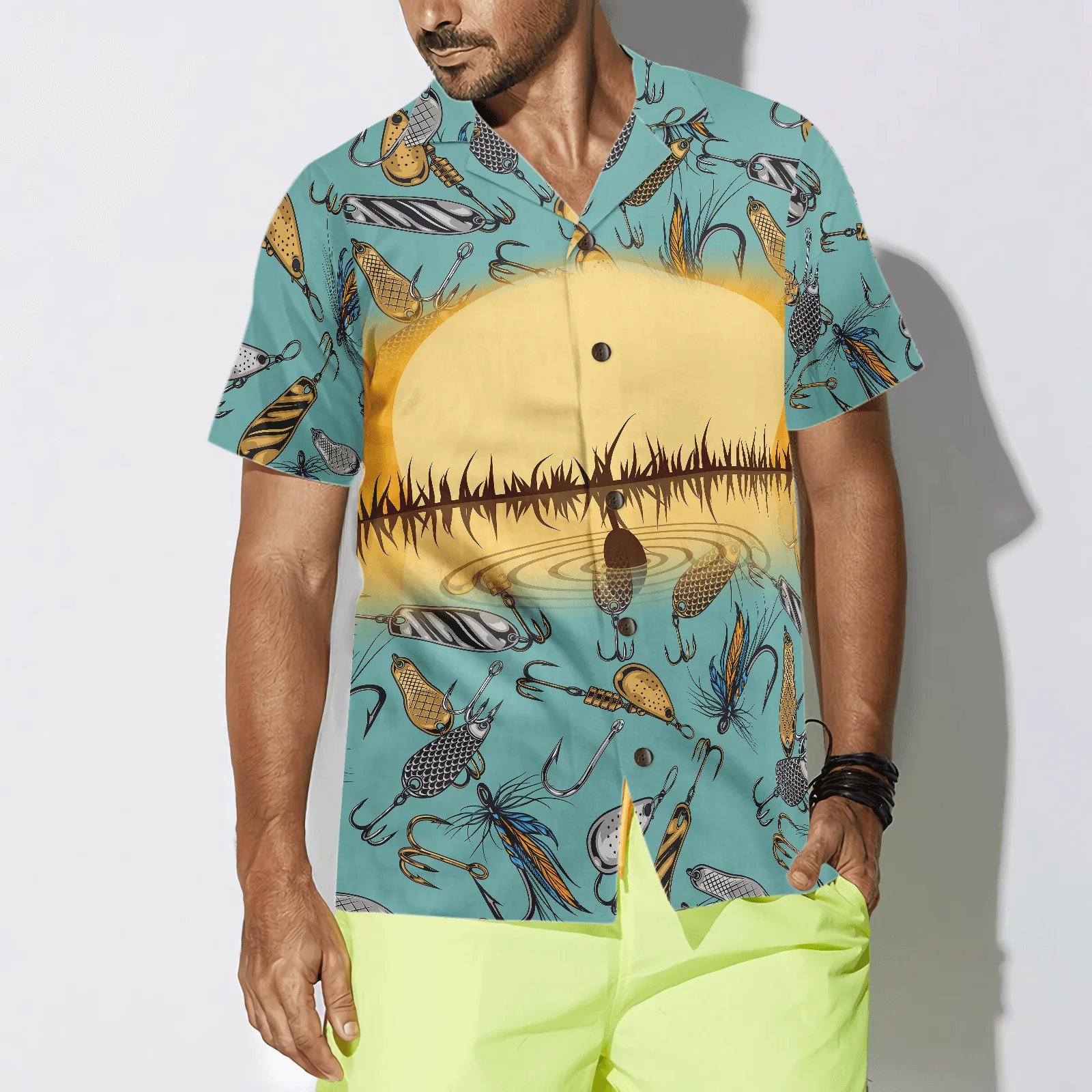 Fishing Hawaiian Shirt, When Nothing Is Going Right Go Fishing, Colorful Summer Aloha Shirt For Men Women, Gift For Friend, Team, Fishing Lovers - Image 4