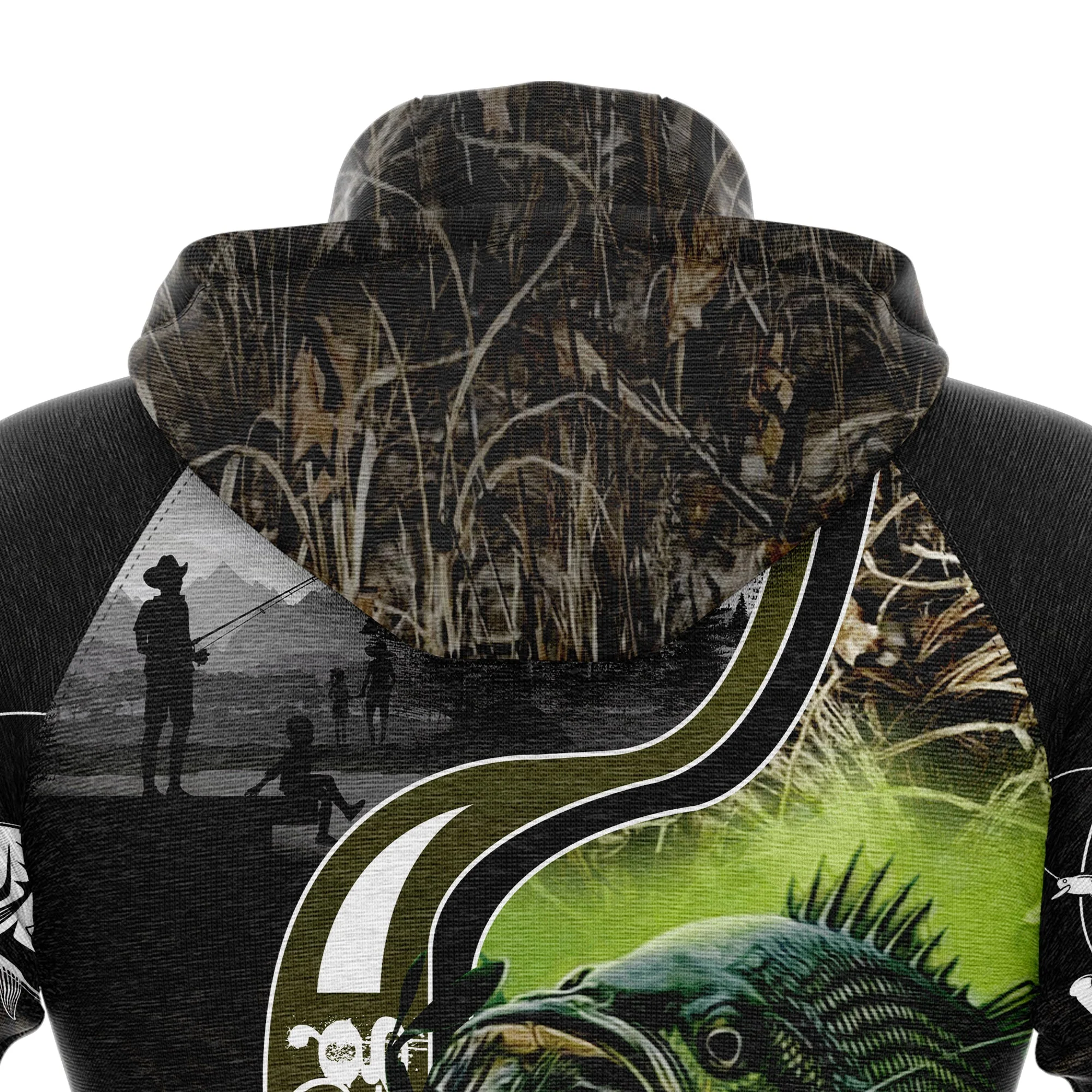 Fishing Pullover Premium Hoodie Bass Fishing, Perfect Outfit For Men And Women On Christmas New Year Autumn Winter - Image 6
