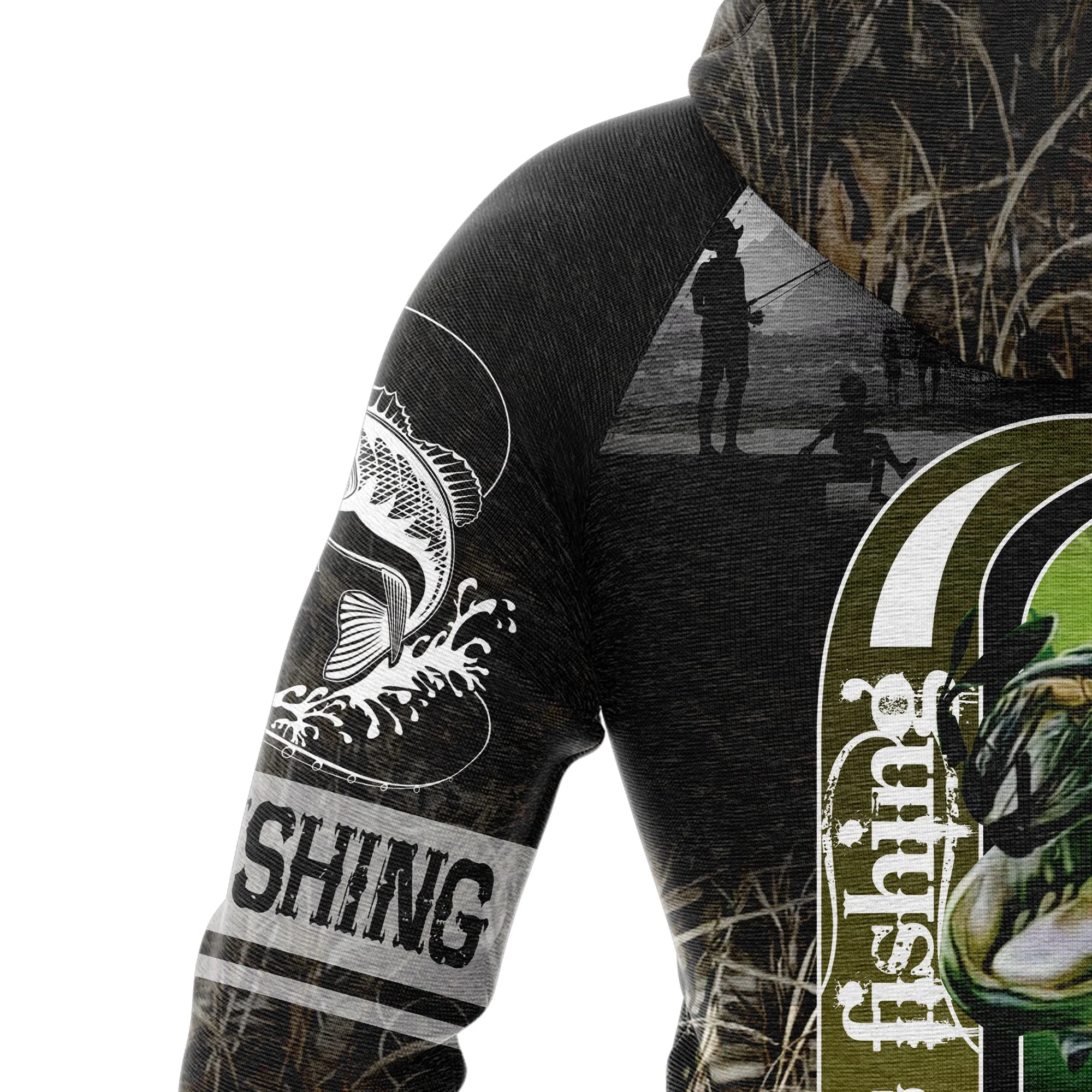 Fishing Pullover Premium Hoodie Bass Fishing, Perfect Outfit For Men And Women On Christmas New Year Autumn Winter - Image 7