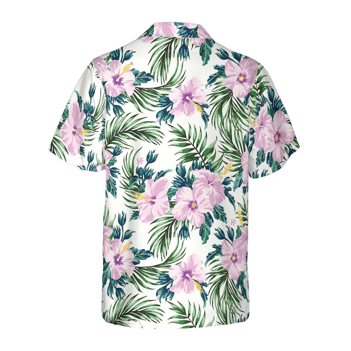 Floral Flower Hawaiian Shirt, Flower Hawaiian Shirt, Flower Summer Aloha Shirt For Men Women, Perfect Gift For Husband, Wife, Friend, Family - Image 2