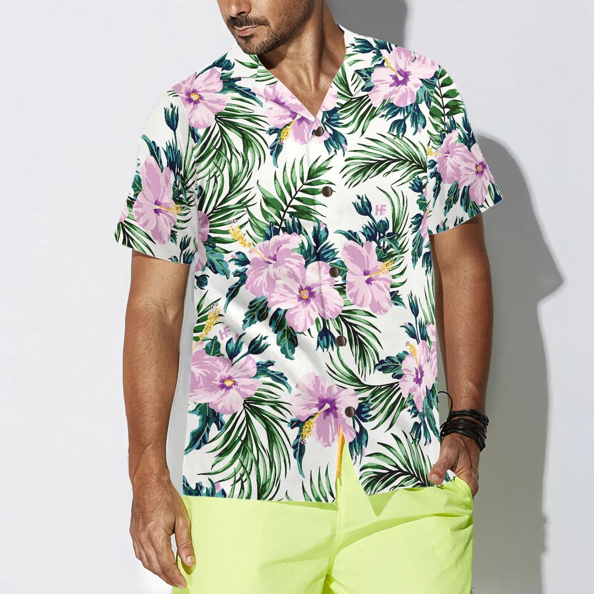 Floral Flower Hawaiian Shirt, Flower Hawaiian Shirt, Flower Summer Aloha Shirt For Men Women, Perfect Gift For Husband, Wife, Friend, Family - Image 5