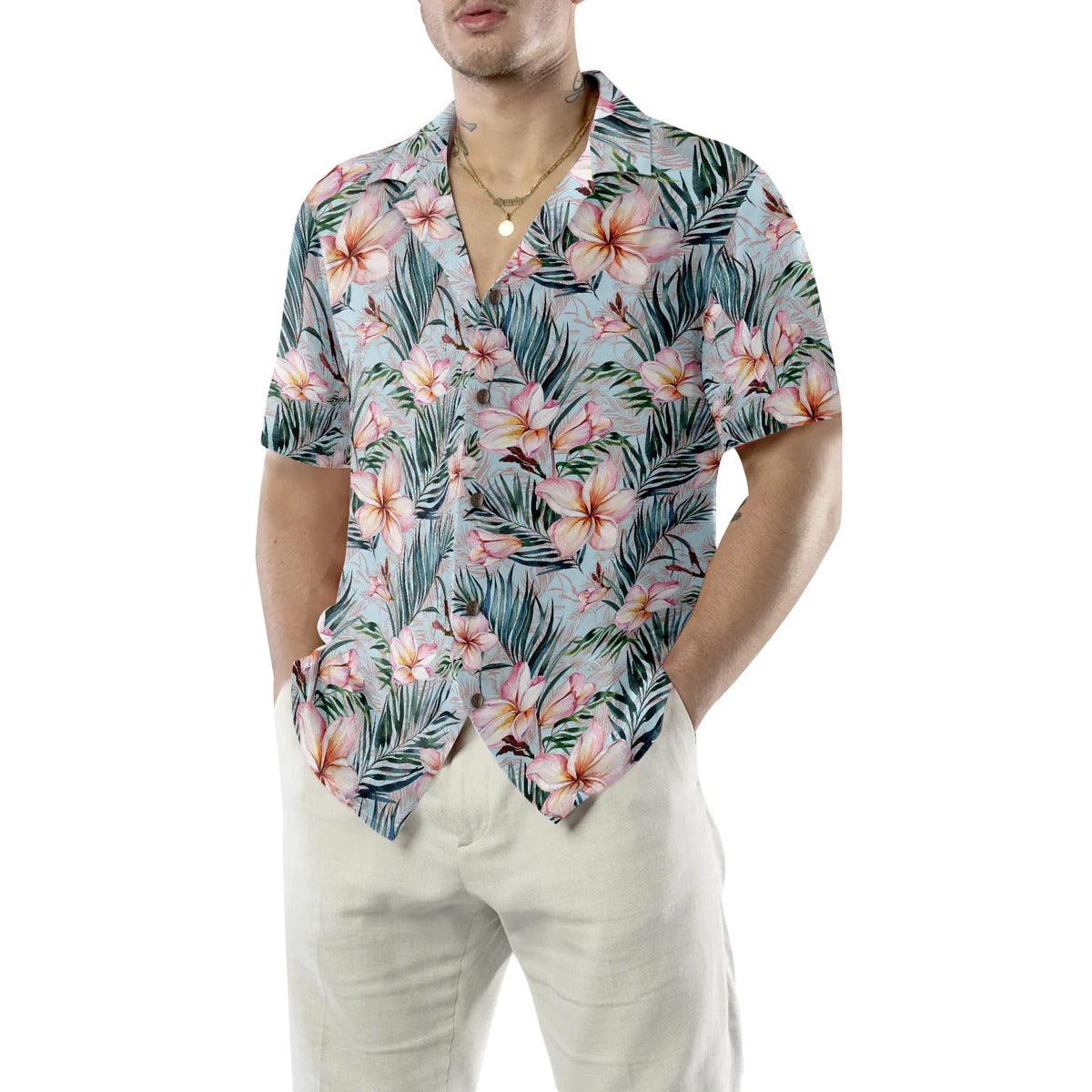 Floral Tropical Hawaiian Shirt, Flower Hawaiian Shirt, Colorful Aloha Shirt For Men Women, Perfect Gift For Husband, Wife, Friend, Family - Image 5
