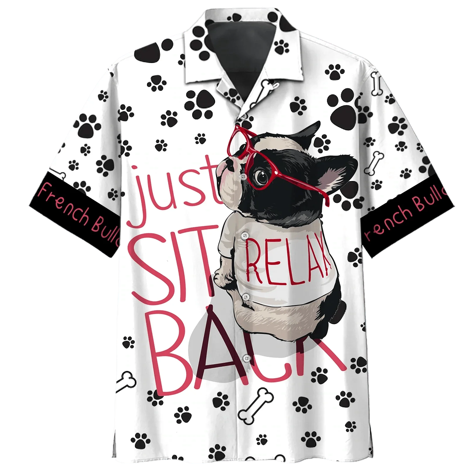 French Bulldog Hawaiian Shirt - French Bulldog Summer Gift For Dog Lovers Hawaiian Shirt - Perfect Gift For Friend, Family