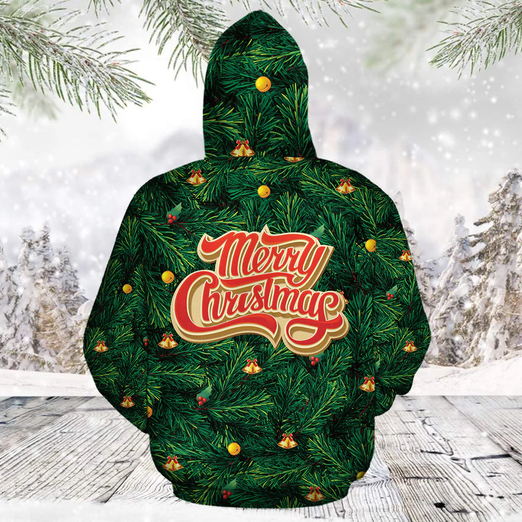 Funny Black Cat Deerhorn Pullover Premium Hoodie Merry Christmas, Perfect Outfit For Men And Women On Christmas New Year Autumn Winter - Image 2