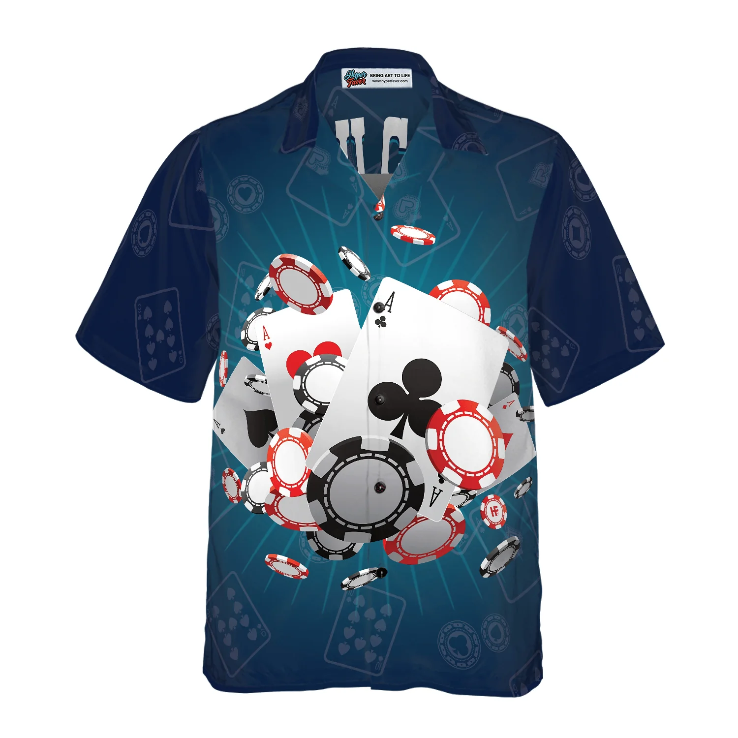 Gambling Hawaiian Shirt, If You Can't Beat Them Bluff Them, Colorful Summer Aloha Shirt For Men Women, Gift For Friend, Family, Boyfriend - Image 3