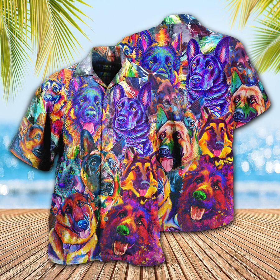 German Shepherd Hawaiian Shirt, Dog Aloha Hawaiian Shirt For Summer, That's My Boy Dog Hawaiian Shirt, Gift For Men Women, Dog Lover, Friends