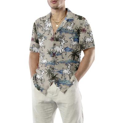 Goat Hawaiian Shirt, Goat Island Aloha Shirt For Men - Perfect Gift For Men, Husband, Boyfriend, Friend, Family - Image 5