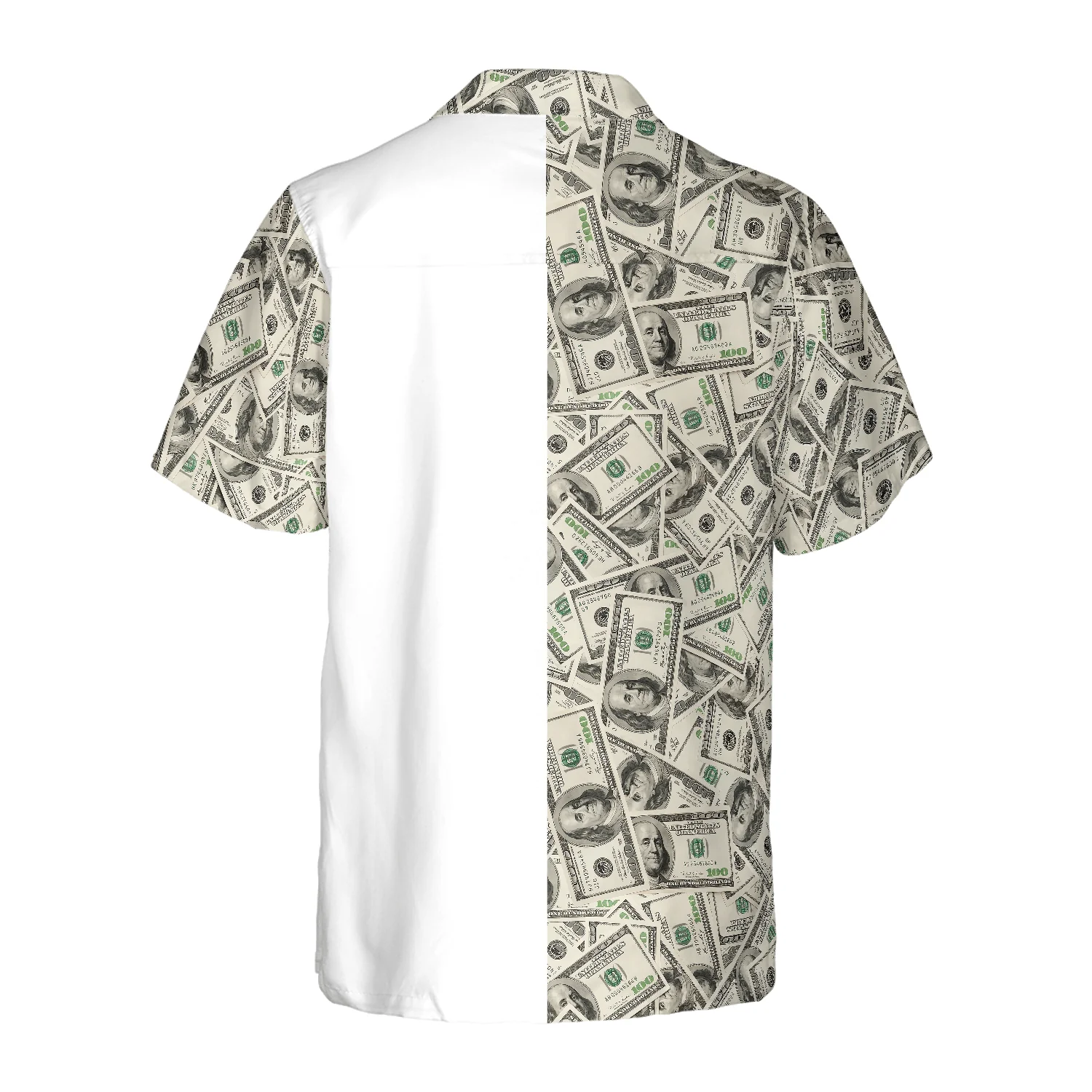 Golf Hawaiian Shirt Custom Name, Dollar Pattern Colorful Summer PersonalizedAloha Hawaiian Shirt For Men Women, Gift For Friend, Family, Husband, Wife - Image 2