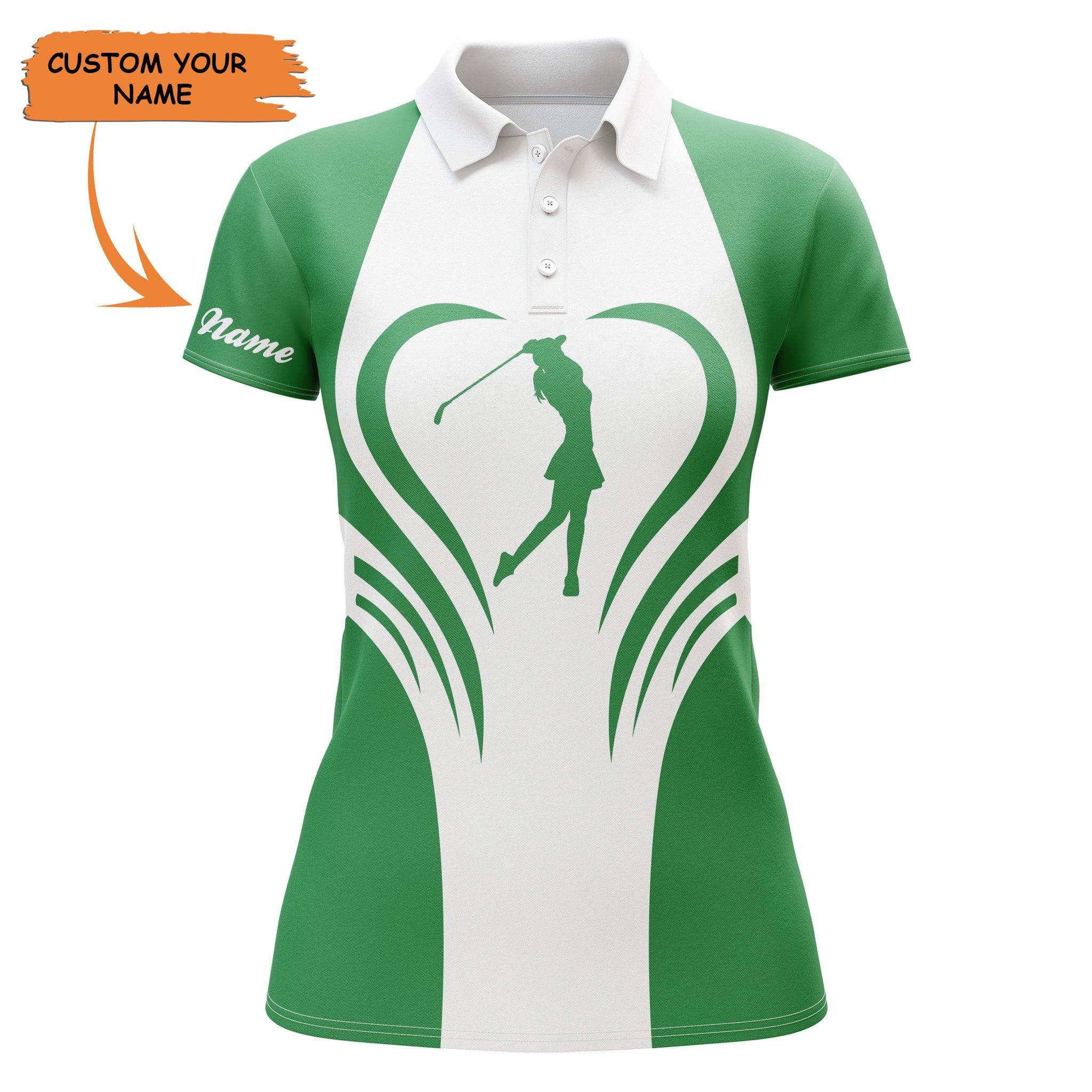 Golf Custom Name Women Polo Shirt, Women Love Golf Multi-color Golf Personalized Women Polo Shirt - Perfect Gift For Ladies, Golf Lovers, Golfers - Image 4
