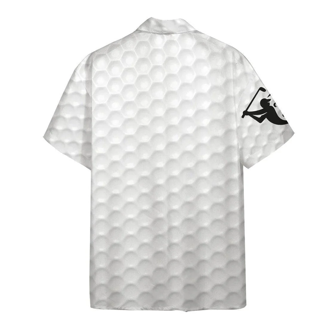 Golf Hawaiian Shirt, Golden Retriever Golf White Aloha Hawaiian Shirts For Men and Women - Gift For Dog Lovers, Golfer, Friend, Family - Image 2