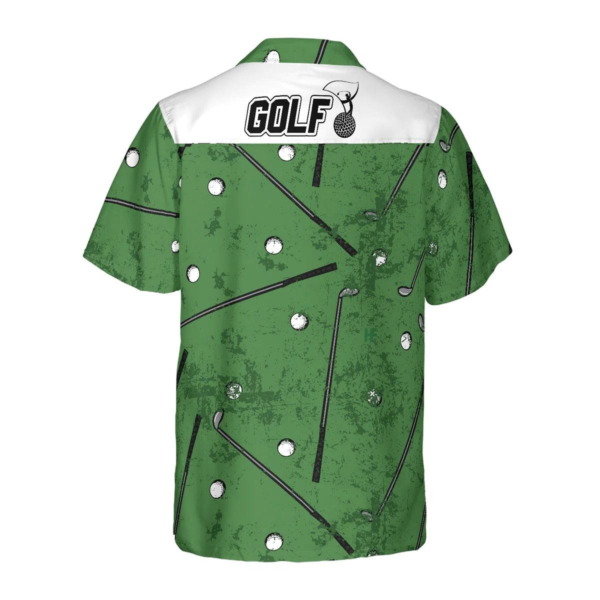 Golf Hawaiian Shirt, Golf Green Pattern Aloha Shirt, Golf Aloha Hawaiian Shirt For Summer - Perfect Gift For Men, Women, Golf Lover, Friend, Family - Image 3
